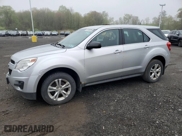 2015 Chevrolet Equinox LS with VIN 2GNALAEK2F1114517, listed as a Copart auction lot 54248035 with 186,588 mi miles and Clean Title. Bid and sale history available at carsss.com. Image 1.