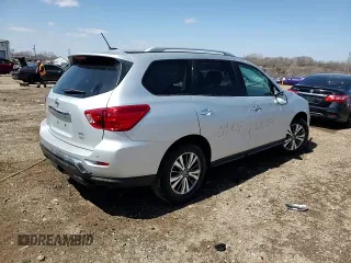 2018 Nissan Pathfinder SV z VIN 5N1DR2MM6JC639754, wystawiony jako Copart lot #52233075 z przebiegiem 75 737 mil mil oraz Czysty tytuł • Clean title. Historia ofert i sprzedaży dostępna na DreamBid. Obrazek 15.