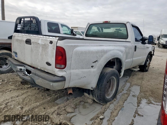 2005 Ford F-350 with VIN 1FTWF32595ED03033, listed as a Copart auction lot 46135815 with Not provided miles and Clean title. Bid and sale history available at DreamBid. Image 3.