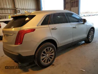 2017 Cadillac XT5 Luxury FWD with VIN 1GYKNBRS0HZ256473, listed as a Copart auction lot 45385105 with 107,314 mi miles and Salvage Title. Bid and sale history available at DreamBid. Image 3.
