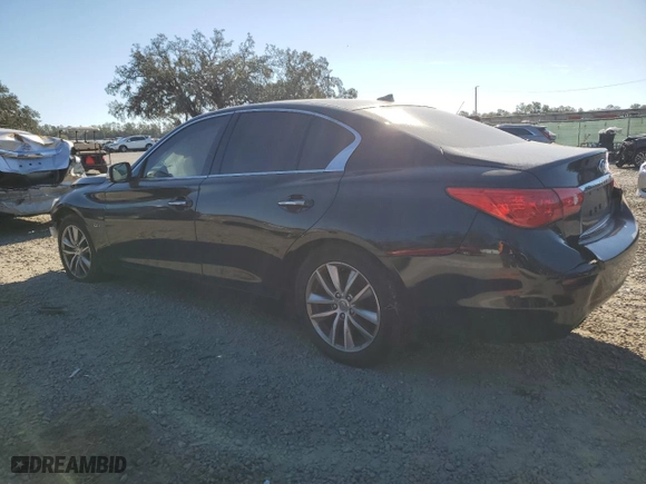 2017 Infiniti Q50 2.0t with VIN JN1CV7APXHM641764, listed as a Copart auction lot 84048974 with NaN miles and Clean Title. Bid and sale history available at carsss.com. Image 2.