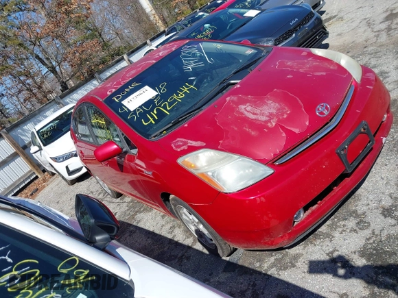 2006 Toyota Prius with VIN JTDKB20UX63186476, listed as a IAAI auction lot 41729644 with 94,092 mi miles and . Bid and sale history available at carsss.com. Image 1.