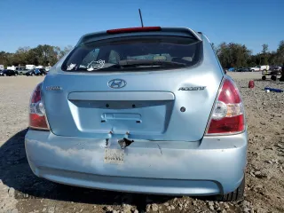 2009 Hyundai Accent Auto SE with VIN KMHCN36CX9U129737, listed as a Copart auction lot 81912964 with 136,936 mi miles and Salvage Title. Bid and sale history available at carsss.com. Image 6.