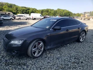 2012 Audi A7 3.0 Premium Plus with VIN WAUSGAFC4CN001717, listed as a Copart auction lot 68653784 with 123,670 mi miles and Salvage Title. Bid and sale history available at carsss.com. Image 1.