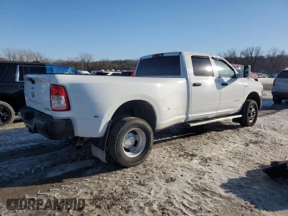 2020 Ram 3500 Tradesman z VIN 3C63RRGJXLG154261, wystawiony jako Copart lot #88937015 z przebiegiem Nie podano mil oraz Czysty tytuł • Clean title. Historia ofert i sprzedaży dostępna na DreamBid. Obrazek 3.