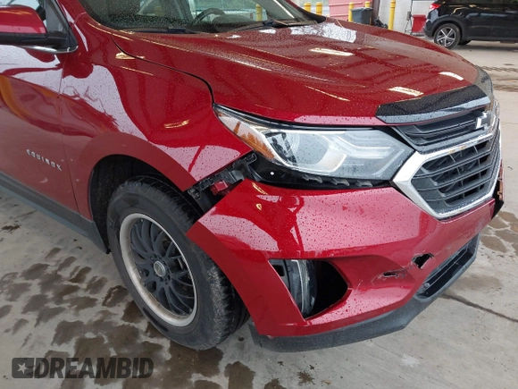 2018 Chevrolet Equinox LT with VIN 3GNAXSEV6JS568254, listed as a IAAI auction lot 41980375 with 81,371 mi miles. Bid and sale history available at carsss.com. Image 6.