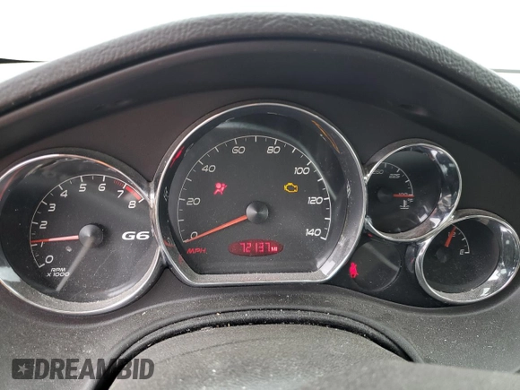 2008 Pontiac G6 1SV Value Leader с VIN 1G2ZF57B784275125, выставлен на аукционе Copart как лот 56873785 с пробегом 72 137 миль миль и Списание • Salvage title. История ставок и продаж доступна на DreamBid. Изображение 9.