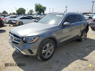 2022 Mercedes-Benz GLC 300 with VIN W1N0G8DB0NV347143, listed as a Copart auction lot 60288505 with 28,989 mi miles and Salvage title. Bid and sale history available at DreamBid. Image 1.