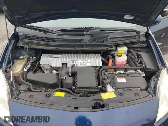 2014 Toyota Prius Four with VIN JTDKN3DU7E1779813, listed as a IAAI auction lot 42395989 with 148,626 mi miles and . Bid and sale history available at DreamBid. Image 10.