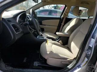 2013 Chrysler 200 LX with VIN 1C3CCBAB8DN641216, listed as a Copart auction lot 88522715 with 158,124 mi miles and Salvage Title. Bid and sale history available at carsss.com. Image 7.