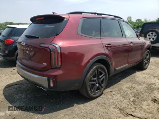 2023 Kia Telluride EX X-Line with VIN 5XYP3DGCXPG341343, listed as a Copart auction lot 60147165 with 29,990 mi miles and Salvage title. Bid and sale history available at DreamBid. Image 3.