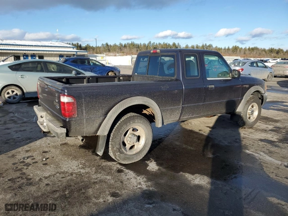 2003 Ford Ranger XL Fleet with VIN 1FTZR15E13PA23077, listed as a Copart auction lot 43370895 with 221,715 mi miles and Clean Title. Bid and sale history available at carsss.com. Image 3.