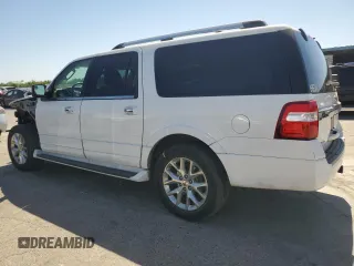 2017 Ford Expedition Max Limited with VIN 1FMJK1KT4HEA74088, listed as a Copart auction lot 62376465 with 128,983 mi miles and Salvage title. Bid and sale history available at DreamBid. Image 2.