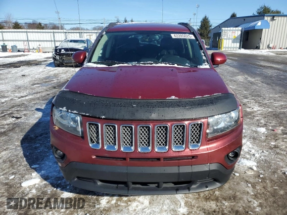 2015 Jeep Compass Latitude with VIN 1C4NJDEBXFD357935, listed as a Copart auction lot 42285025 with 119,392 mi miles and Non Repairable. Bid and sale history available at carsss.com. Image 5.