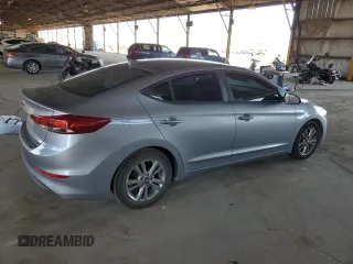 2017 Hyundai Elantra Limited with VIN 5NPD84LF0HH141215, listed as a Copart auction lot 53906375 with 101,141 mi miles and Salvage Title. Bid and sale history available at DreamBid. Image 3.