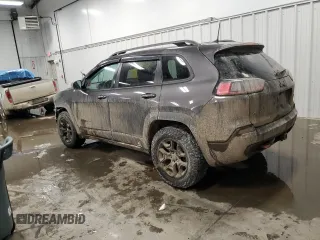 2019 Jeep Cherokee Trailhawk Elite with VIN 1C4PJMBX4KD138598, listed as a Copart auction lot 45204255 with 135,557 mi miles and Salvage Title. Bid and sale history available at carsss.com. Image 2.