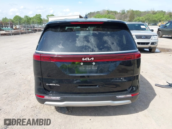 2024 Kia Carnival EX with VIN KNDNC5H30R6314489, listed as a IAAI auction lot 41923732 with 48,662 mi miles and . Bid and sale history available at carsss.com. Image 16.