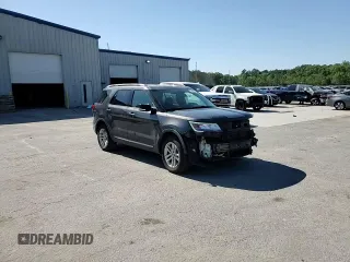 2017 Ford Explorer XLT with VIN 1FM5K7DH1HGE33589, listed as a Copart auction lot 52489785 with 84,577 mi miles and Salvage Title. Bid and sale history available at DreamBid. Image 16.
