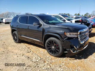 2020 GMC Acadia Denali with VIN 1GKKNPLS6LZ216097, listed as a Copart auction lot 46839645 with 44,755 mi miles and Salvage title. Bid and sale history available at DreamBid. Image 4.