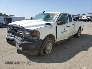2023 Ram 2500 Tradesman with VIN 3C6UR5HJ8PG610307, listed as a Copart auction lot 68099834 with 0 mi miles and Salvage Title. Bid and sale history available at carsss.com. Image 1.