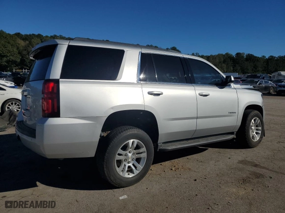 2017 Chevrolet Tahoe LS with VIN 1GNSCAKC0HR348005, listed as a Copart auction lot 80454294 with 158,999 mi miles and Salvage Title. Bid and sale history available at carsss.com. Image 3.