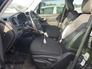 2017 Jeep Renegade Latitude with VIN ZACCJABB7HPG59973, listed as a Copart auction lot 76463964 with 164,130 mi miles and Salvage Title. Bid and sale history available at carsss.com. Image 7.