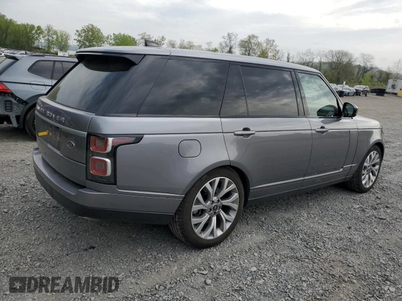 2020 Land Rover Range Rover с VIN SALGS5SE6LA569053, выставлен на аукционе Copart как лот 55365685 с пробегом 40 213 миль миль и Списание • Salvage title. История ставок и продаж доступна на DreamBid. Изображение 3.