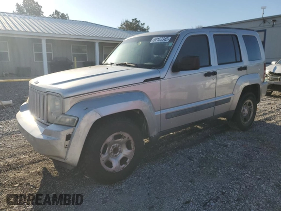 2010 Jeep Liberty Sport with VIN 1J4PP2GKXAW118174, listed as a Copart auction lot 52157345 with 160,033 mi miles and Clean Title. Bid and sale history available at DreamBid. Image 1.