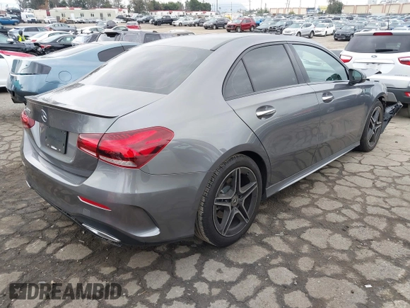 2019 Mercedes-Benz A 220 with VIN WDD3G4EB2KW003031, listed as a IAAI auction lot 41509460 with 22,515 mi miles and . Bid and sale history available at DreamBid. Image 4.
