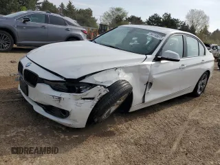 2014 BMW 3 Series 328i with VIN WBA3C1C56EK117141, listed as a Copart auction lot 54748075 with 133,188 mi miles and Salvage title. Bid and sale history available at DreamBid. Image 1.