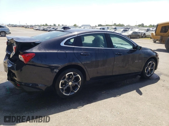 2023 Chevrolet Malibu LT with VIN 1G1ZD5ST3PF222306, listed as a Copart auction lot 54260635 with 37,734 mi miles and Non Repairable. Bid and sale history available at DreamBid. Image 3.