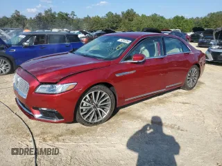 2019 Lincoln Continental Select with VIN 1LN6L9SK4K5605760, listed as a Copart auction lot 74292294 with Not Provided miles and Non Repairable. Bid and sale history available at DreamBid. Image 1.