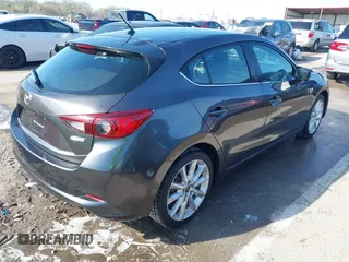 2017 Mazda 3 Touring with VIN 3MZBN1L70HM102817, listed as a IAAI auction lot 41867063 with 100,307 mi miles and . Bid and sale history available at DreamBid. Image 4.