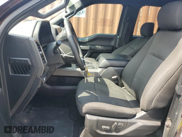 2018 Ford F-150 XL with VIN 1FTEX1CP7JKD78368, listed as a Copart auction lot 55904385 with 126,812 mi miles and Salvage title. Bid and sale history available at DreamBid. Image 7.