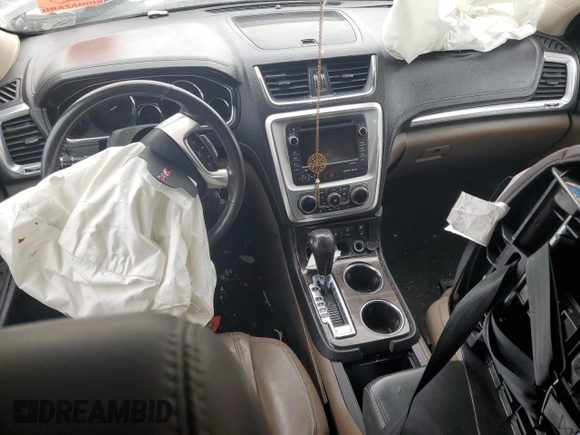 2014 GMC Acadia SLT with VIN 1GKKVRKD9EJ370173, listed as a Copart auction lot 50146945 with Not Provided miles and Salvage Title. Bid and sale history available at DreamBid. Image 8.