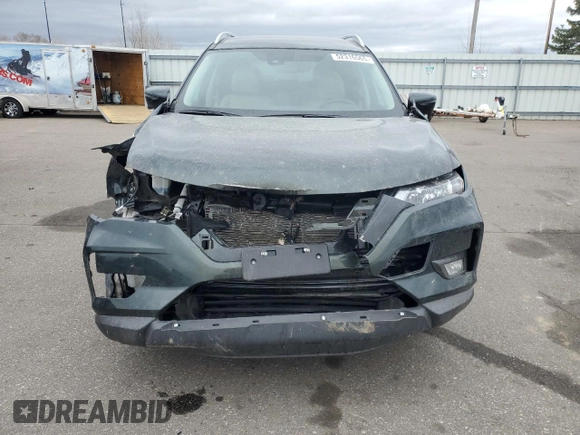2020 Nissan Rogue S with VIN 5N1AT2MV4LC743711, listed as a Copart auction lot 52316565 with 73,549 mi miles and Salvage Title. Bid and sale history available at carsss.com. Image 5.