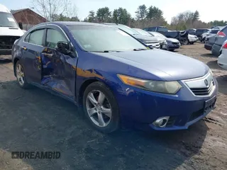 2012 Acura TSX Tech Pkg with VIN JH4CU2F61CC005072, listed as a IAAI auction lot 41742551 with 120,459 mi miles. Bid and sale history available at carsss.com. Image 1.