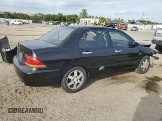 2006 Mitsubishi Lancer ES with VIN JA3AJ26E86U068501, listed as a Copart auction lot 43342174 with 146,621 mi miles and Salvage Title. Bid and sale history available at carsss.com. Image 3.