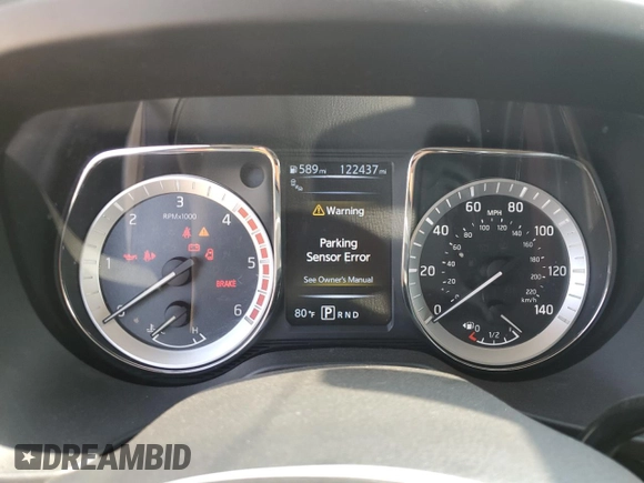 2016 Nissan Titan XD Platinum Reserve with VIN 1N6BA1F47GN511284, listed as a Copart auction lot 63860634 with 122,437 mi miles and Non Repairable. Bid and sale history available at carsss.com. Image 9.