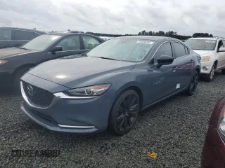 2021 Mazda 6 Grand Touring Reserve with VIN JM1GL1WYXM1606995, listed as a Copart auction lot 72526204 with 49,681 mi miles and Salvage Title. Bid and sale history available at DreamBid. Image 1.