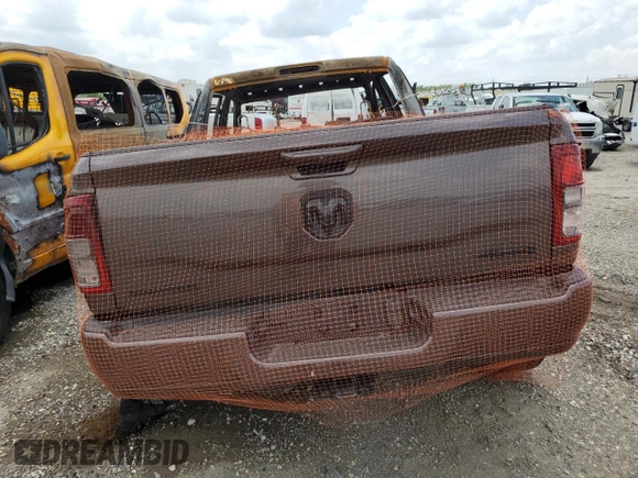 2022 Ram 3500 Big Horn with VIN 3C63R3DL1NG180267, listed as a Copart auction lot 58153514 with 0 mi miles and Non Repairable. Bid and sale history available at carsss.com. Image 6.