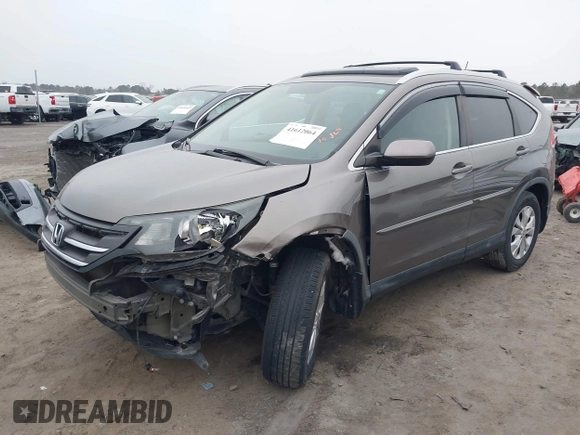 2013 Honda CR-V EX-L with VIN 5J6RM4H73DL067842, listed as a IAAI auction lot 41612064 with 184,109 mi miles. Bid and sale history available at carsss.com. Image 16.