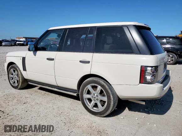 2010 Land Rover Range Rover SC Autobiography with VIN SALMP1E49AA327936, listed as a Copart auction lot 57446715 with 86,651 mi miles and Salvage title. Bid and sale history available at DreamBid. Image 2.