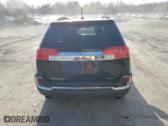 2017 GMC Terrain SLE with VIN 2GKFLTE37H6110881, listed as a Copart auction lot 48664525 with 62,345 mi miles and Salvage Title. Bid and sale history available at carsss.com. Image 6.