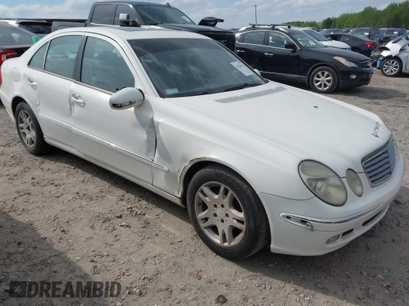 2003 Mercedes-Benz E 320 with VIN WDBUF65J63A263949, listed as a IAAI auction lot 42020627 with Not Provided miles and . Bid and sale history available at DreamBid. Image 1.