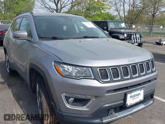 2021 Jeep Compass Limited with VIN 3C4NJDCBXMT528015, listed as a IAAI auction lot 42113829 with 72,325 mi miles and . Bid and sale history available at DreamBid. Image 1.