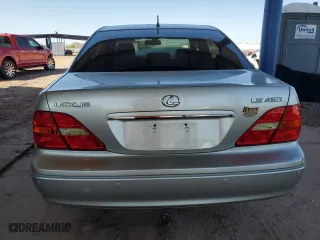 2002 Lexus LS 430 with VIN JTHBN30F120081446, listed as a Copart auction lot 52643775 with 153,832 mi miles and Salvage Title. Bid and sale history available at carsss.com. Image 6.