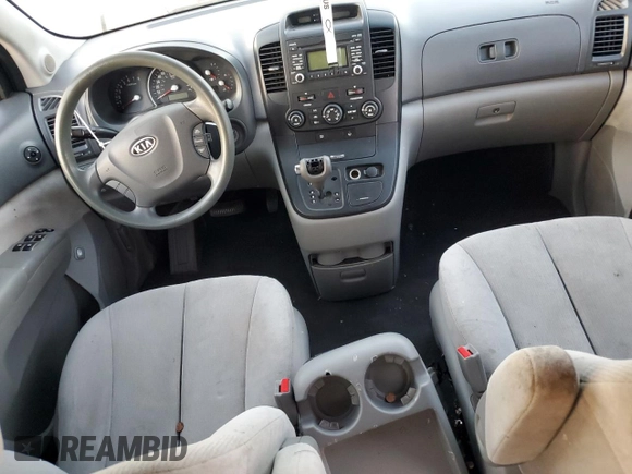 2009 Kia Sedona LX with VIN KNDMB233596280263, listed as a Copart auction lot 77812904 with 0 mi miles and Clean Title. Bid and sale history available at carsss.com. Image 8.