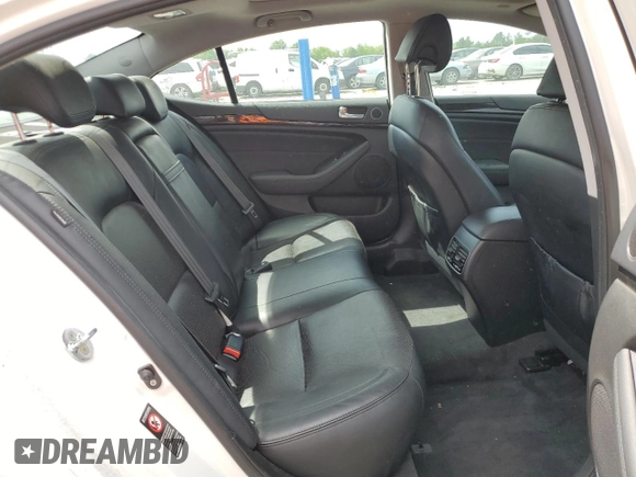 2014 Kia Cadenza Premium with VIN KNALN4D75E5166891, listed as a Copart auction lot 55971055 with 129,781 mi miles and Clean Title. Bid and sale history available at DreamBid. Image 10.