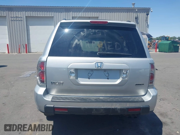 2007 Honda Pilot EX-L с VIN 2HKYF18667H516800, выставлен на аукционе IAAI как лот 42403766 с пробегом 254 600 миль миль и . История ставок и продаж доступна на DreamBid. Изображение 16.